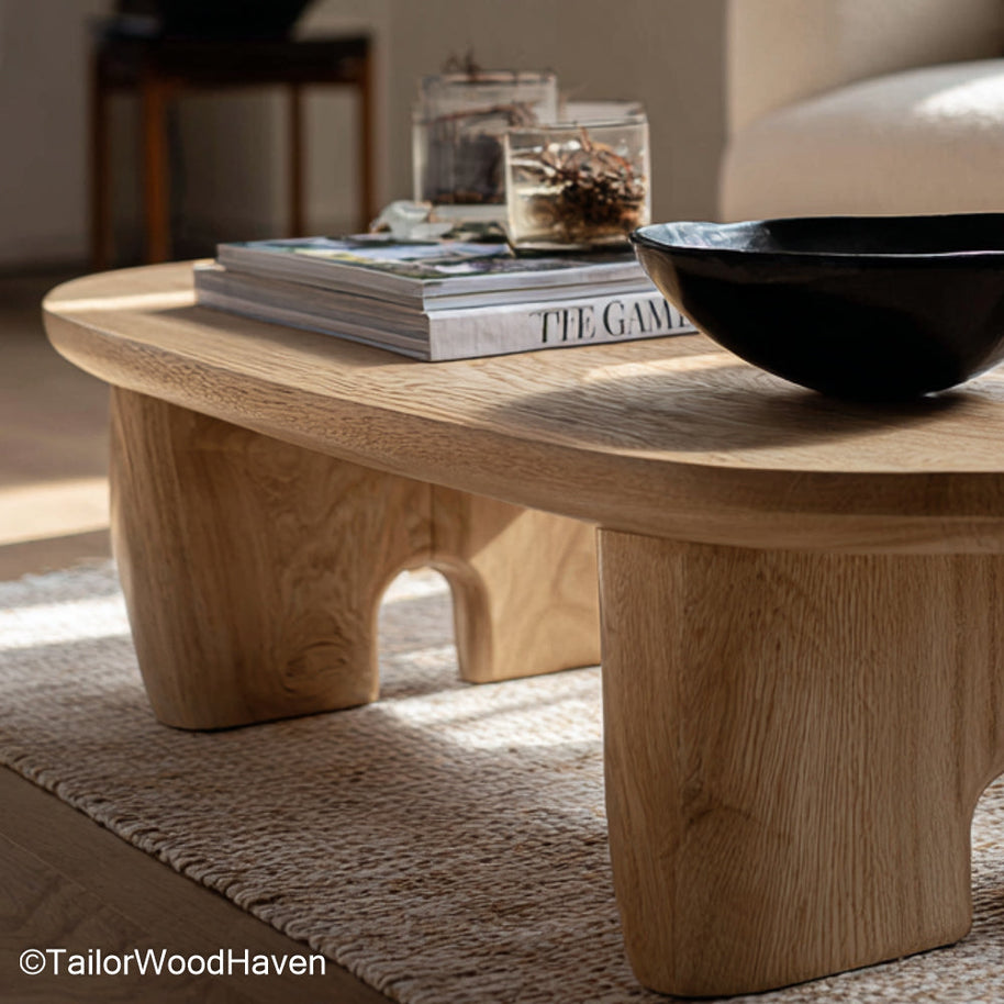Live Edge Wood Coffee Tables Handcrafted Live Edge Coffee Tables in Solid Wood for Cozy, Natural Interiors
