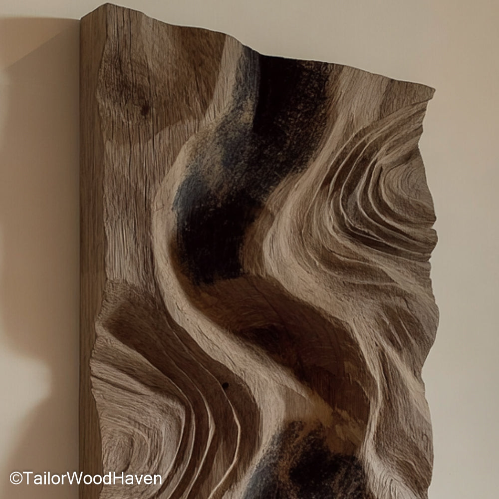 Wood Pallet Wall Decor made from reclaimed wood slats with rustic character and texture, perfect for farmhouse walls or industrial themed living spaces