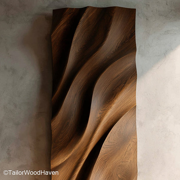 Wooden for Wall Decor Natural Wooden Panels and Sculptures for Warm, Organic, and Nature Themed Wall Decor