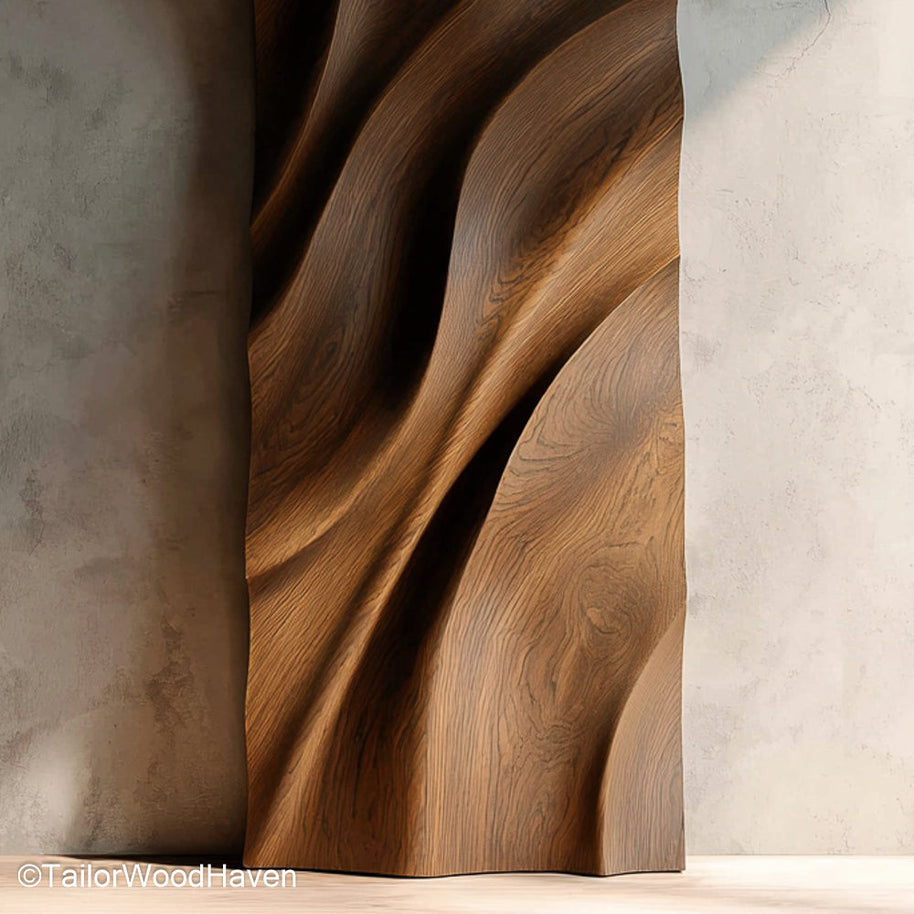 Wooden for Wall Decor Natural Wooden Panels and Sculptures for Warm, Organic, and Nature Themed Wall Decor