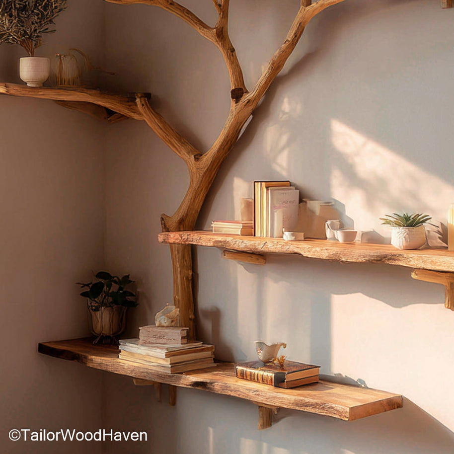 Tree Bookshelf Black Sleek Black Tree Shaped Wooden Bookcase for Modern and Artistic Interiors
