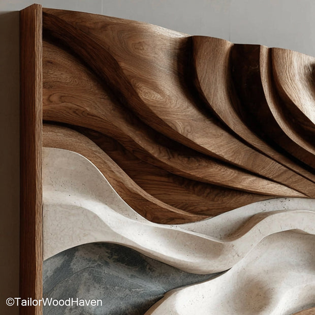 Carved Wood Panels for Walls Decorative Wood Wall Panels with Traditional Carvings, Ideal for Hallways, Bedrooms, or Accent Wall Installations