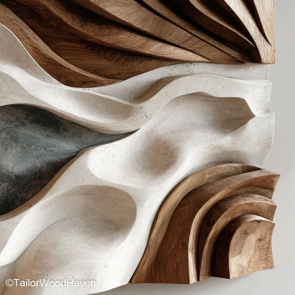 Carved Wood Panels for Walls Decorative Wood Wall Panels with Traditional Carvings, Ideal for Hallways, Bedrooms, or Accent Wall Installations