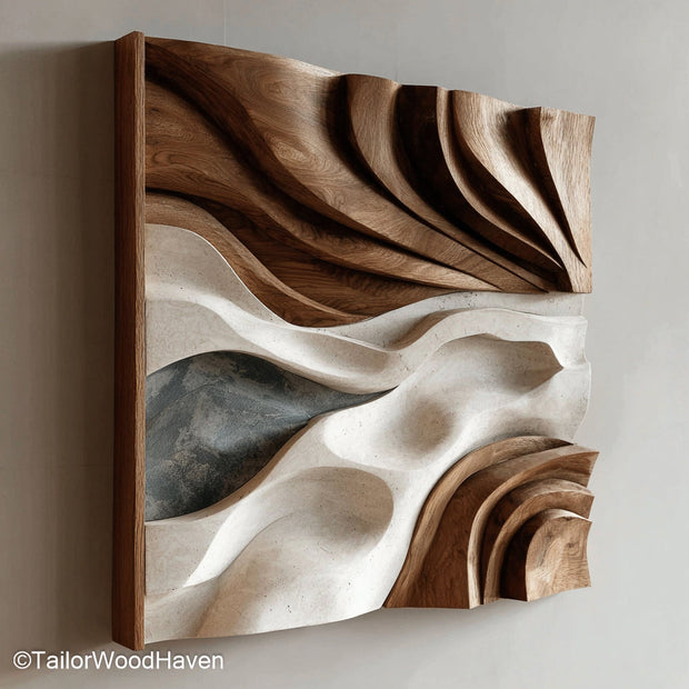 Carved Wood Panels for Walls Decorative Wood Wall Panels with Traditional Carvings, Ideal for Hallways, Bedrooms, or Accent Wall Installations