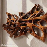 Wood Wall Carving Decorations Hand Carved Wood Wall Decorations Featuring Organic Designs for Earthy, Artisan Spaces
