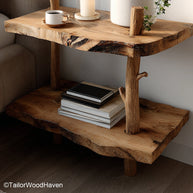 Wood Floating Nightstand built from real wood with a soft finish and floating wall attachment, bringing warmth and functionality to modern bedrooms