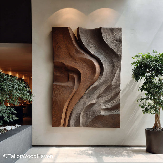 Reclaimed Wall Art Rustic Reclaimed Wall Art Made from Salvaged Wood, Handcrafted to Highlight Natural Grain and Create a Unique Earthy Accent