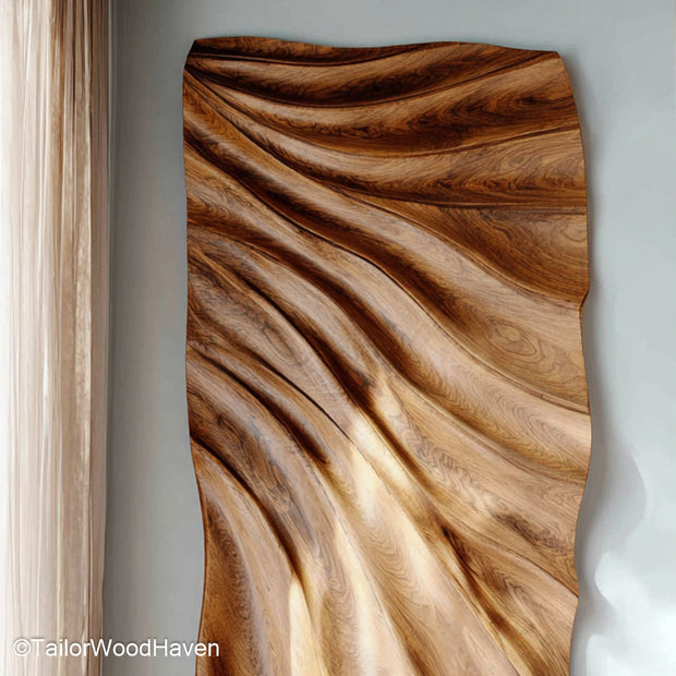 Rustic Wood Wall Decor Nature Inspired Wooden Wall Decor with Organic Texture and Handcrafted Character for Cozy Homes