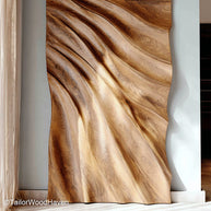 Rustic Wood Wall Decor Nature Inspired Wooden Wall Decor with Organic Texture and Handcrafted Character for Cozy Homes