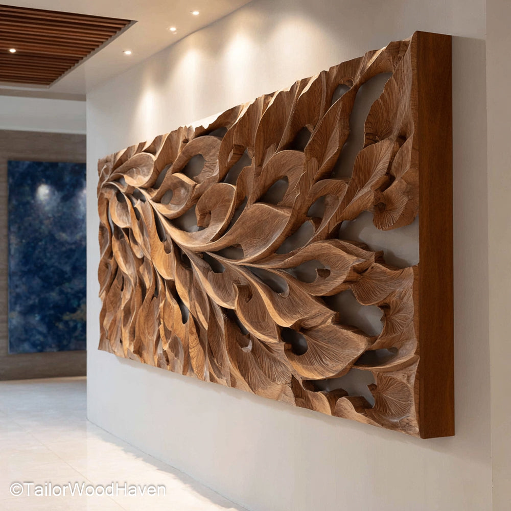 Modern Wall Art Wood Wooden Wall Art with Modern Lines and Organic Texture for Contemporary Homes