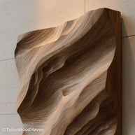 Wood Pallet Wall Hanging crafted from weathered wood planks with warm natural tones, ideal for rustic, farmhouse, or industrial wall accents