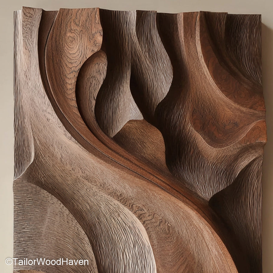 Outdoor Wood Wall Art Weather Resistant Outdoor Wood Wall Art Made from Sealed Hardwood, Perfect for Garden, Patio, or Covered Porch Decor