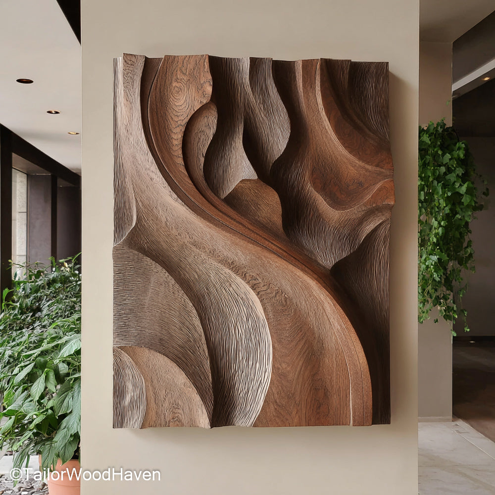 Outdoor Wood Wall Art Weather Resistant Outdoor Wood Wall Art Made from Sealed Hardwood, Perfect for Garden, Patio, or Covered Porch Decor