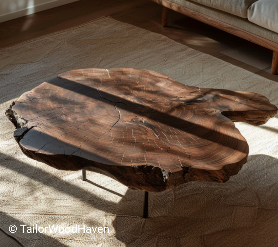 Rustic Brown Coffee Table