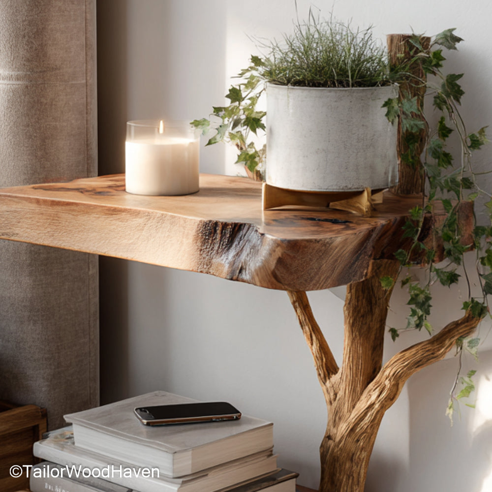 Best Floating Nightstand designed with solid hardwood, floating brackets, and a clean, versatile look, perfect for modern, minimalist, or rustic interiors