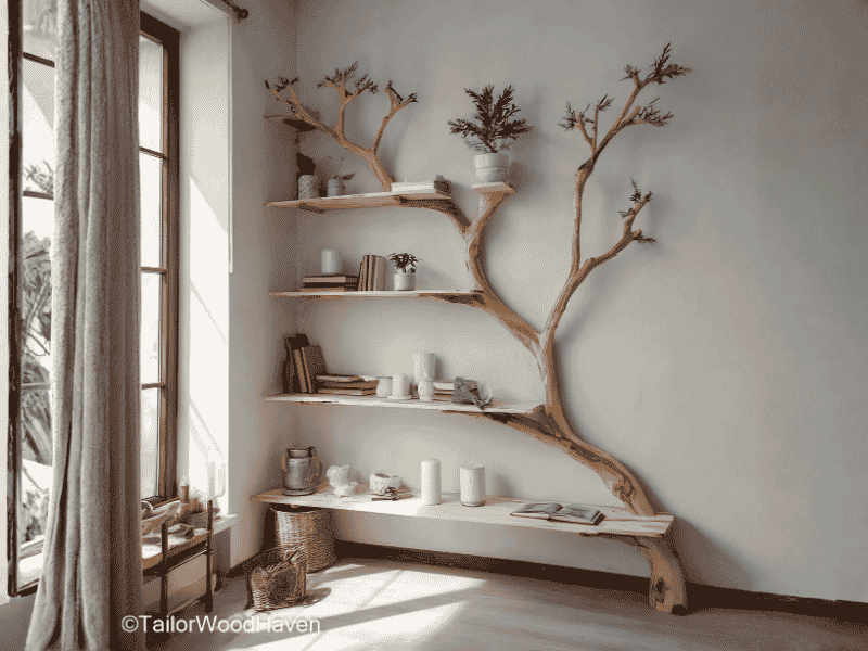 Tree Shaped Bookshelf