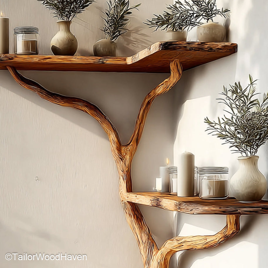 Tree Bookshelf for Sale Freestanding Tree Shaped Wooden Bookshelf Available in Multiple Sizes and Finishes