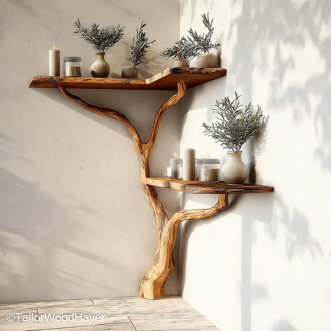 Tree Bookshelf for Sale Freestanding Tree Shaped Wooden Bookshelf Available in Multiple Sizes and Finishes