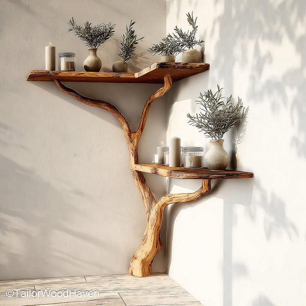 Tree Bookshelf for Sale Freestanding Tree Shaped Wooden Bookshelf Available in Multiple Sizes and Finishes