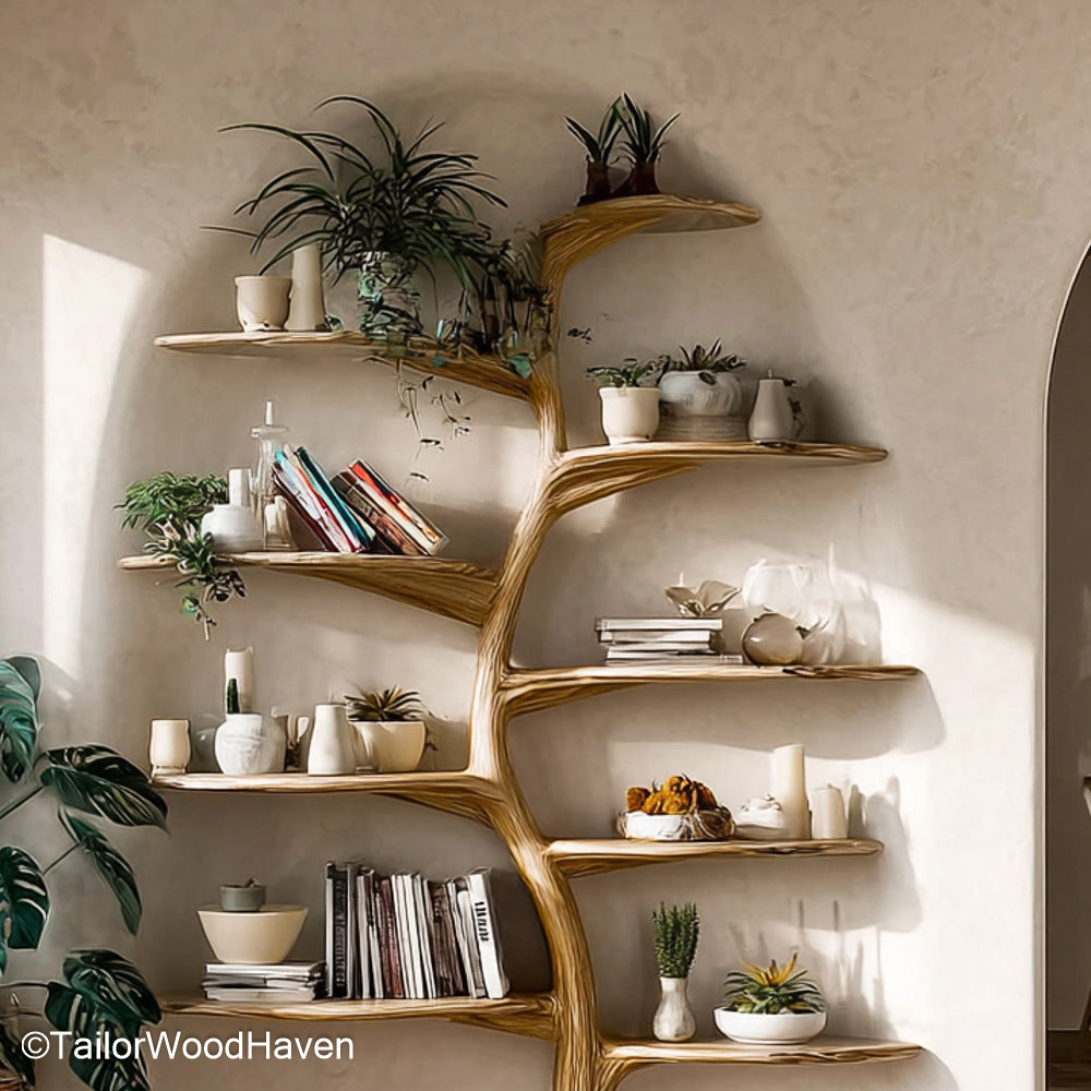 Childrens Tree Bookshelf Fun and Functional Tree Style Bookshelf for Children’s Rooms or Play Areas