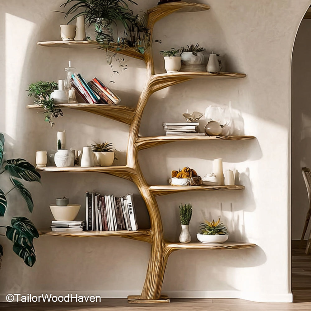 Childrens Tree Bookshelf Fun and Functional Tree Style Bookshelf for Children’s Rooms or Play Areas