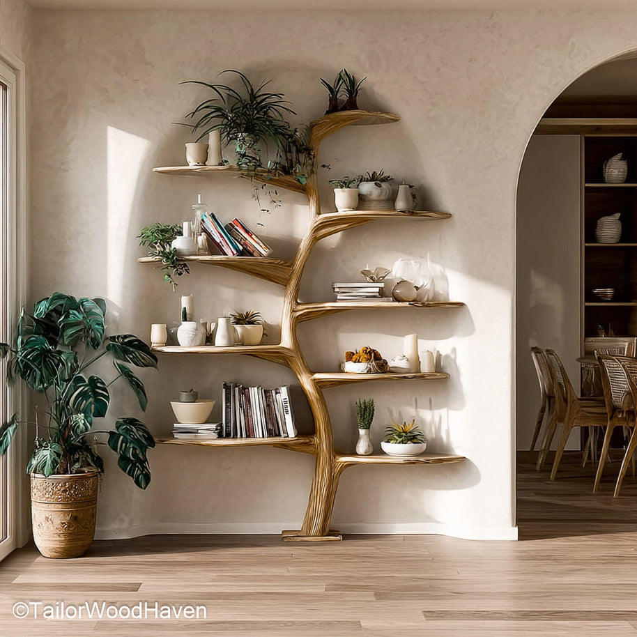 Childrens Tree Bookshelf Fun and Functional Tree Style Bookshelf for Children’s Rooms or Play Areas
