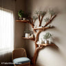 Tree House Book Shelf – Whimsical Wooden Bookshelf Inspired by Tree Houses, Perfect for Kids’ Rooms or Play Areas