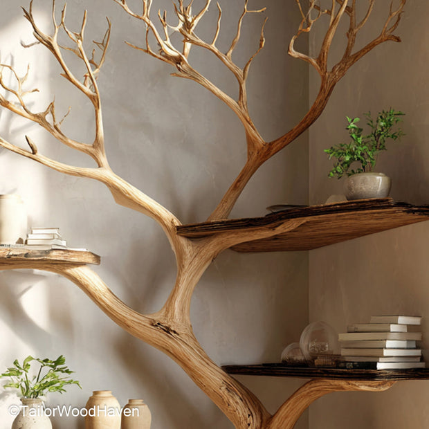 Christmas Tree Shaped Bookshelf Festive Tree Shaped Wooden Bookcase for Holiday Decor and Seasonal Display