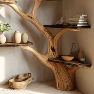 Christmas Tree Shaped Bookshelf Festive Tree Shaped Wooden Bookcase for Holiday Decor and Seasonal Display