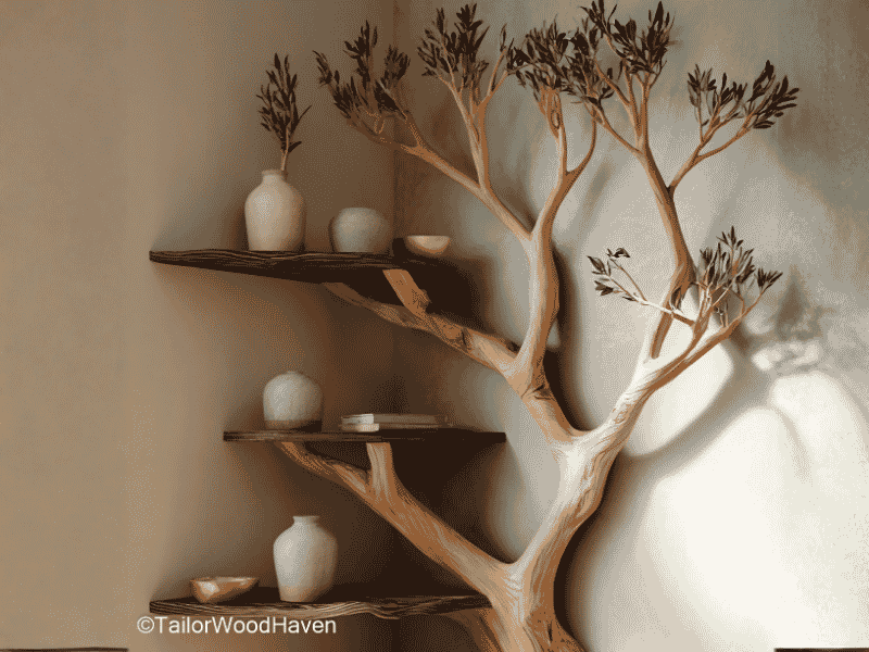 Tree Shaped Bookshelf